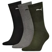 Puma Funktionssocken 3er Pack Schwarz/Grün 43-46