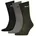 Funktionssocken 3er Pack Schwarz/Grün 43-46