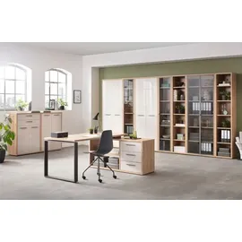 Composad Eckschreibtisch Disegno Holzoptik Artisan-Eiche