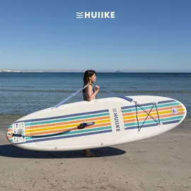 huiike Stand Up Paddling Board 305 x 84 x 15 cm blau