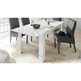 veriaffari.it Auris 90 x 76 x 137-185 cm grau/weiß
