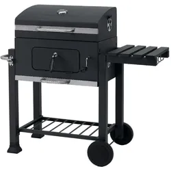 Tepro Toronto Click Holzkohle Grillwagen mit Seitentisch