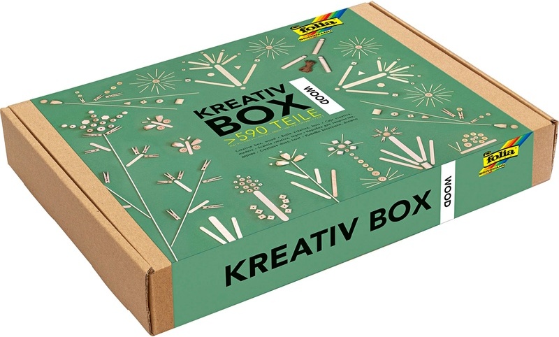 Kreativ-Box Wood 590-Teilig