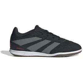 adidas Kinder Fussball-Hallenschuhe Predator Club, CBLACK/GREFOU/LUCRED, 31