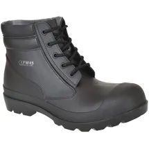 PORTWEST FW45 Gummistiefel Schwarz 38