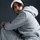 Nike Sportswear Phoenix Fleece Hoodie Damen 063 dk grey heather/sail XS