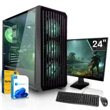 Business Komplett Set PC•Intel i7-13700K•16GB Ram•512GB NVMe•24 Zoll TFT