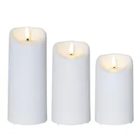 MARELIDA LED Kerzenset 3 Stück weiß