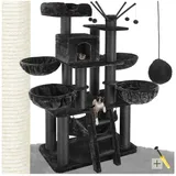 Tectake Gismo 195 cm schwarz