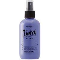 Kemon Hair Manya Macro - Volumen-Spray Für Feines Bis Mittleres Haar, Professionelle Haar-Pflege In Salon-Qualität - 200 Ml