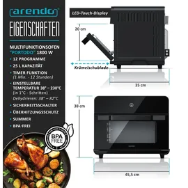 Arendo 25L Edelstahl
