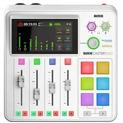 Rode RODECaster Duo white,Podcast-Studio Integrated