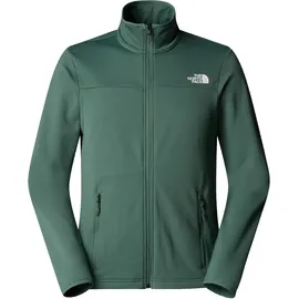 The North Face NF0A8AZFHCH M CEDAR Trail Grid Fleece FZ JACKET Jacket Herren DUCK GREEN Größe S