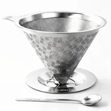 Velonix Edelstahl Kaffeefilter & Kaffeefilterhalter