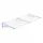 vidaXL Türvordach 199 x 90 cm grau