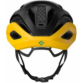 Lazer Rennrad/Gravel-Helm Strada KinetiCore, Black Maple Yellow