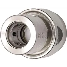 Geka Schlauchstück Wasserstop 19 mm Messing