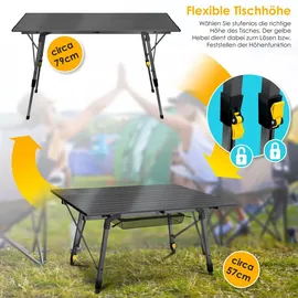 Kesser Campingtisch Faltbar Grau