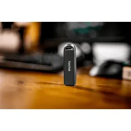 SanDisk Extreme PRO USB-A USB-Flash-Laufwerk, 2 TB, 1000 MB/s, Schwarz