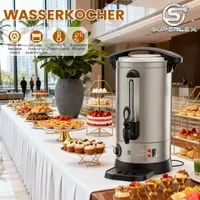 SUPERLEX 10L Heißwasserspender Glühweinkocher Glühweinspender Einkochautomat