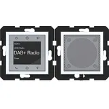 Hager Radio Touch DAB+ lichtweiß glänzend