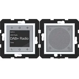 Hager Radio Touch DAB+ lichtweiß glänzend