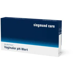 siegmund care Vaginaler pH-Wert Selbsttest Teststäbchen 5 St