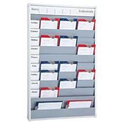 EICHNER Planungstafel mit Zeitstrahl für 10 Mitarbeiter