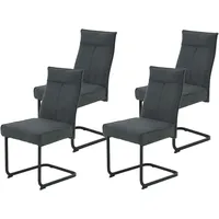 Hela »KAREN Esszimmerstuhl« (Set) 4 Stk.XL-Breite, Komfortsitz, Federkern, Griff, 140kg belastbar