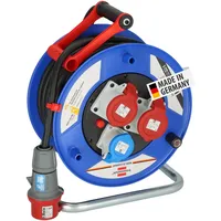 Brennenstuhl Industrie-/Baustellen-Kabeltrommel Garant CEE IP44, 30m Kabel