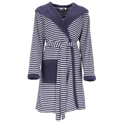Esprit Esprit Bademäntel Damen Kapuze Striped Hoody Navy blue - 0008   