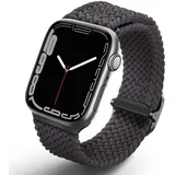 Uniq Aspen Geflochtenes Armband Apple Watch 1/2/3/4/5/6/7/8/SE/SE2 40/38/41 mm – Grau