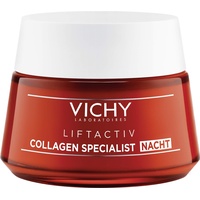 Vichy, Gesichtscreme, Liftactiv Collagen Specialist Nacht Anti-Aging Nachtcreme, 50 ml Creme (50 ml, Gesichtscrème)