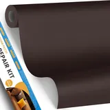 Kunstleder Selbstklebend Reparaturset, Leder Reparatur Set Dunkelbraun