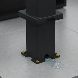 Paragon Grand Tuscan 3 x 4 m inkl. Lamellendach Anthrazit