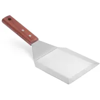 HENDI Hamburgerwender mit Holzgriff 110 x 305 mm Edelstahl