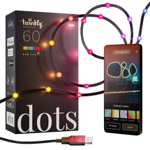 Twinkly Lichterkette Dots 3 m Schwarz