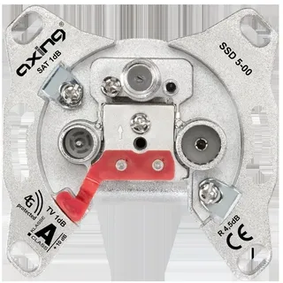 Jung 3-Loch Universal-SAT/BK-Einzeldose, 1,0 dB SSD500