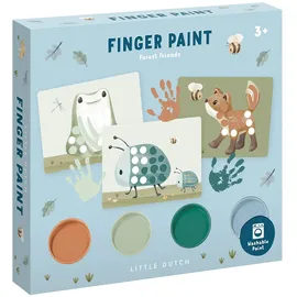 Little Dutch Fingerfarben-Set - Forest Friends