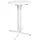 Beautissu Stehtisch Ø 70 cm höhenverstellbar klappbar Weiß