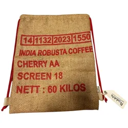 Einzigartige Turnbeutel aus Kaffeesäcken – Nachhaltig, handgemacht und sozial engagiert