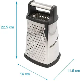 Intirilife Vierkantreibe raspeln 1-tlg. Silber
