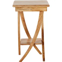 Beistelltisch HEINE HOME, beige (natur), B:40cm H:66cm T:40cm, Tische