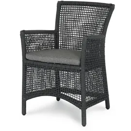 BEST Freizeitmöbel BEST Patras Sessel 556432 70 x 70 x 85 cm anthrazit
