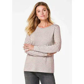 GOLDNER Jerseyshirt im Streifen-Look Beige 38