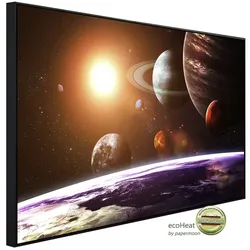 papermoon Infrarotheizung »EcoHeat - Sonnensystem«, Matt-Effekt - bunt