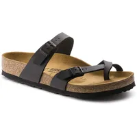 Birkenstock Unisex-Erwachsene Mayari Birko-Flor Sandalen, Schwarz, 42 EU - 42 EU