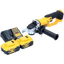 DeWalt DCG 412 P2 inkl. 2 x 5,0 Ah + Ladegerät