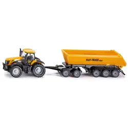 JCB Traktor mit Dolly und Kippmulde