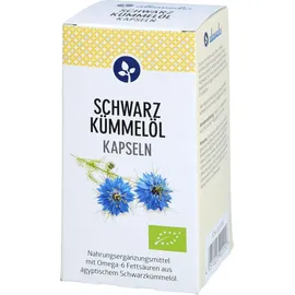Aleavedis Naturprodukte GmbH Schwarzkümmelöl 500 mg Kapseln Bio vegan ägypt.